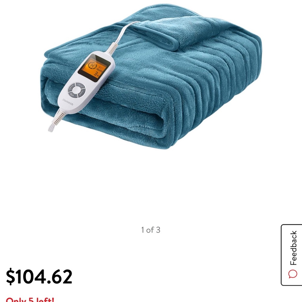 Homech heated blanket